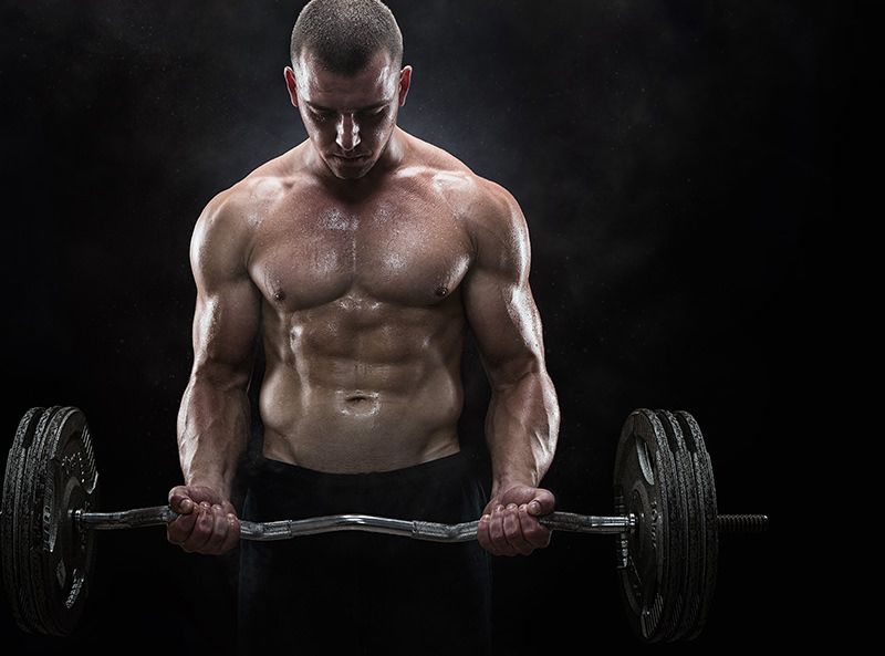 Man Lifting Barbell 1 Man Lifting Barbell 1